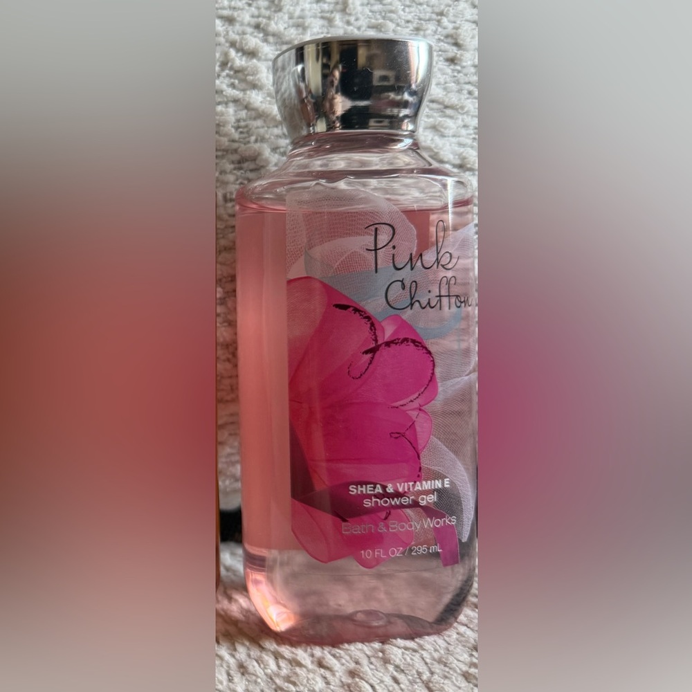 Pink Chiffon Shower Gel Bath and Body Works